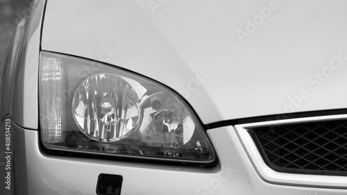 Car body details. Car background image for web design
