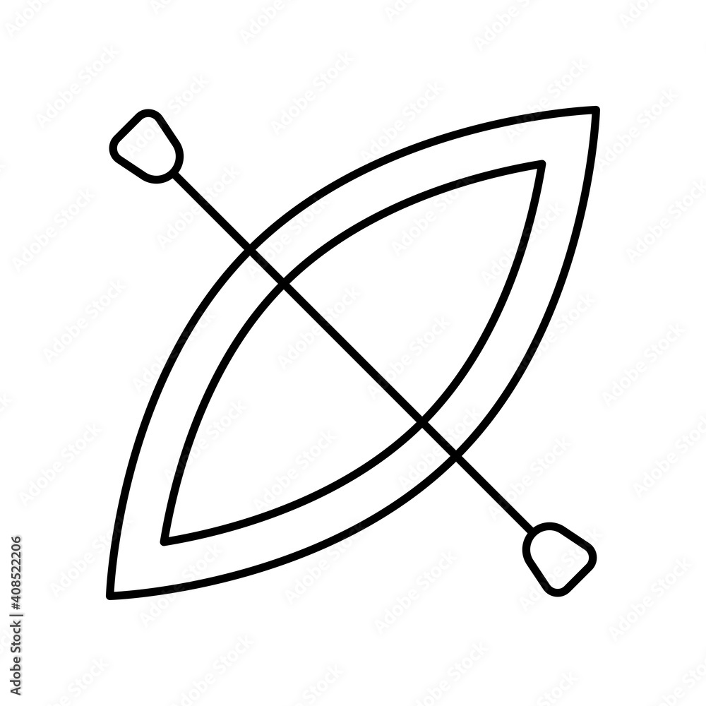 canoe, camping, adventure icon vector illustration canoe, camping, adventure icon vector illustration