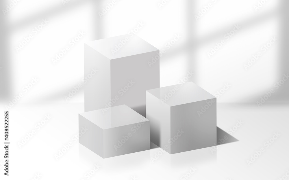 Square podium Square podium