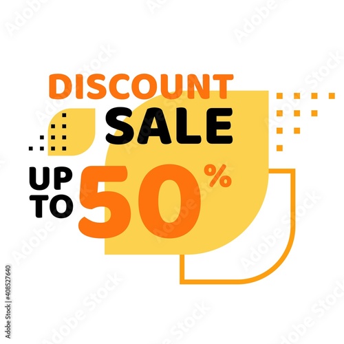 Wallpaper Mural special discount sale promotion template element flat design style vector illustration Torontodigital.ca