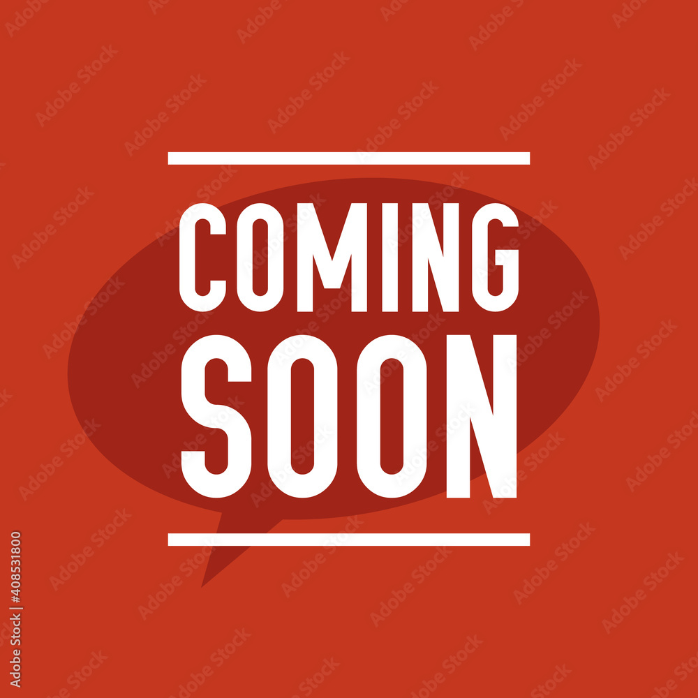 Coming soon vector concept. Promotion banner with text coming soon Coming soon vector concept. Promotion banner with text coming soon