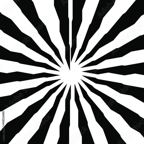 Geometric vector pattern with triangular elements. abstract ornament for wallpapers and backgrounds. Black and white colors.
