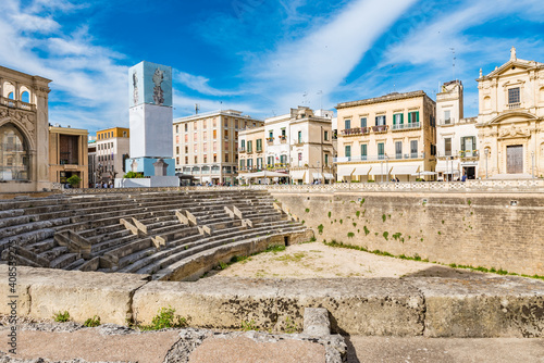 Anfiteatro Romano in Lecce, Italy