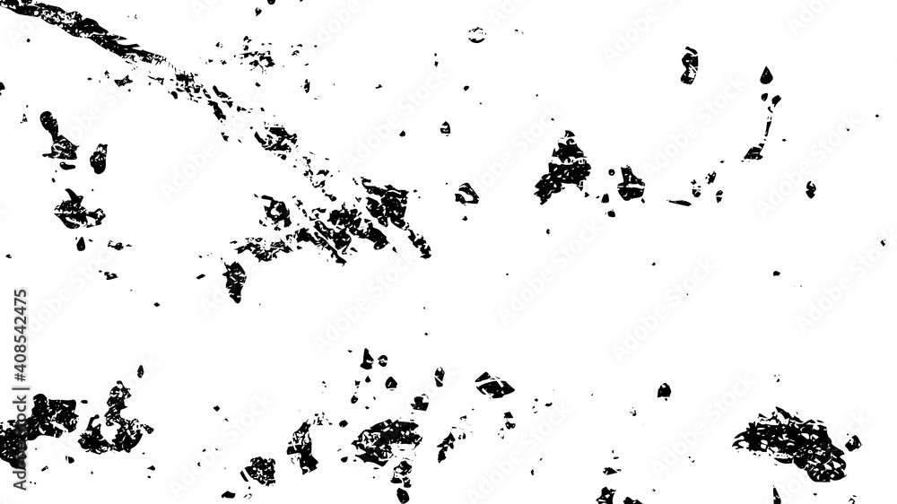 Black, dirty, grain, grungy background for your design. Grunge texture. Vector illustration.
