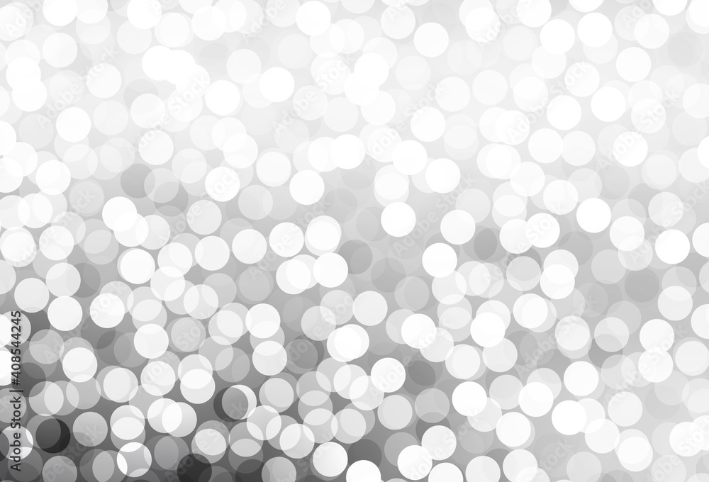 Light Gray vector layout with circle shapes. Light Gray vector layout with circle shapes.
