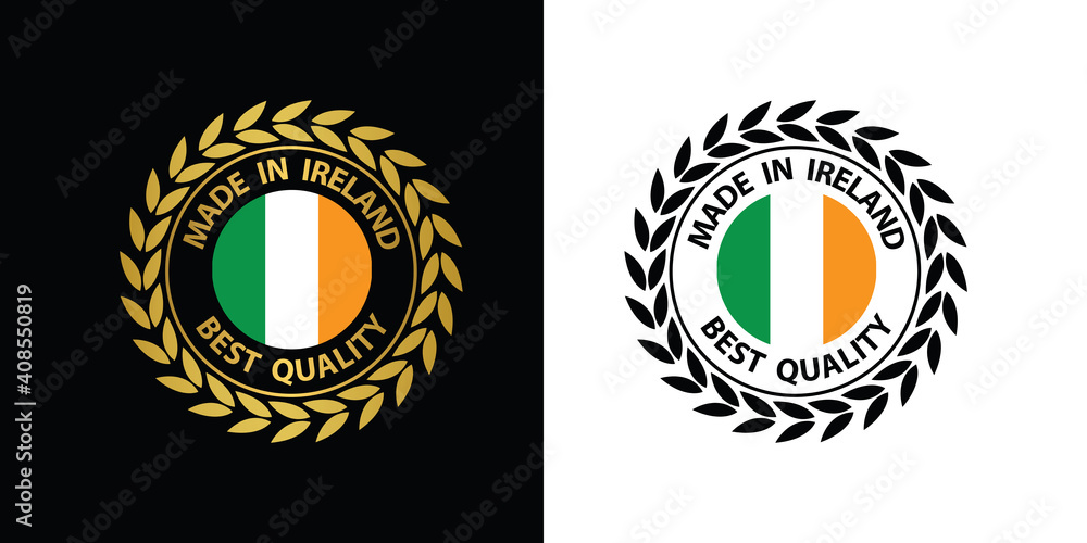made in Ireland vector stamp. badge with Ireland flag
made in Ireland vector stamp. badge with Ireland flag