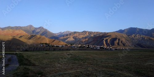  dawn in Kyrgyzstan