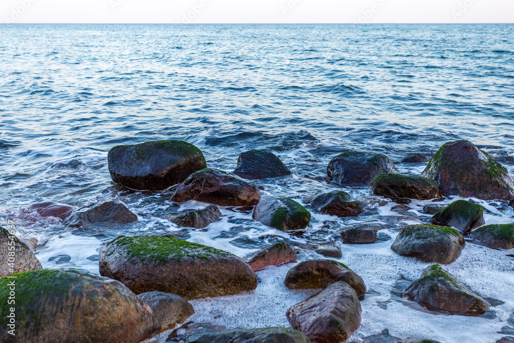 rocks on the beach