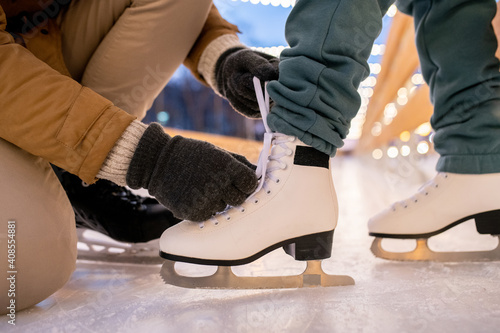 Photography People on skating rink