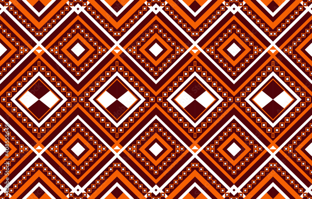 Geometric ethnic pattern traditional Design for background,carpet,wallpaper,clothing,wrapping,Batik,fabric,sarong,Vector illustration embroidery style. Geometric ethnic pattern traditional Design for background,carpet,wallpaper,clothing,wrapping,Batik,fabric,sarong,Vector illustration embroidery style.