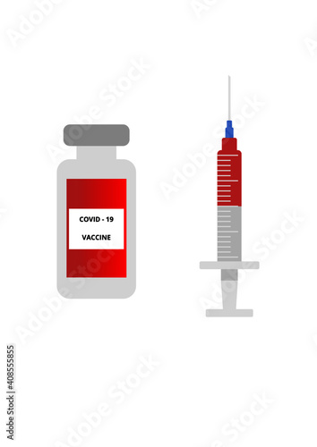 Concept of vaccination against coronavirus