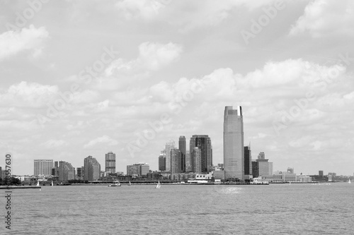 Jersey City black and white