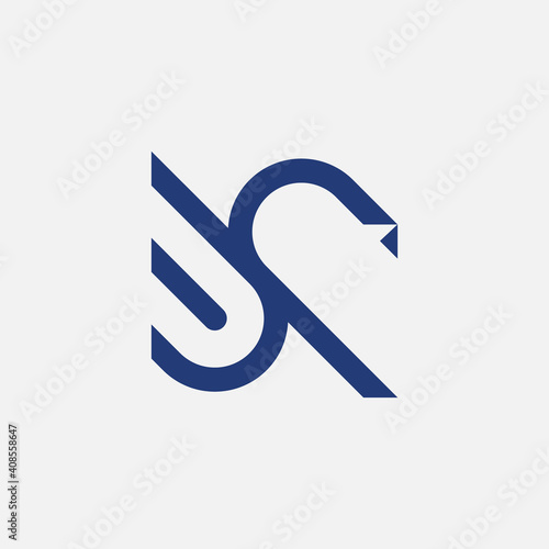 Free Download Vector illustration of a logo design forming letters and symbols - GFXLoad