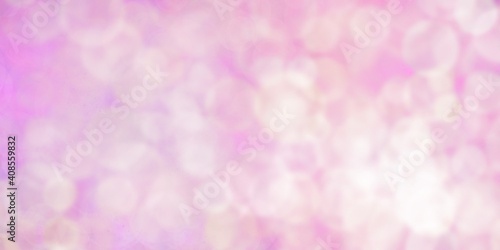 Sfondo astratto rosa romantico con bokeh color pastello. Banner giorno di San Valentino 