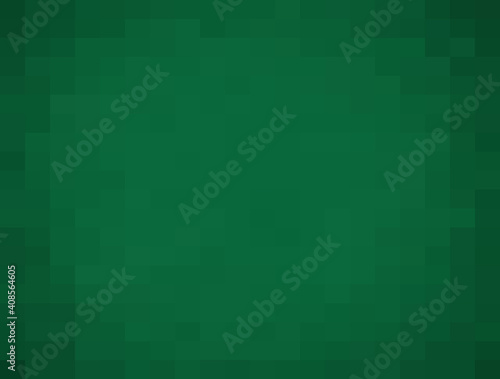 Abstract Green geometric Background, Creative Design Templates. Pixel art Grid Mosaic, 8 bit vector background.