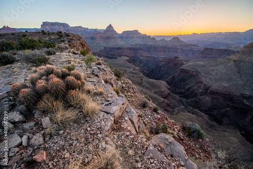 THE AMAZING BIG CANYON IN ARIZONA USA photo