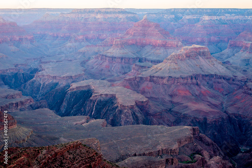 THE AMAZING BIG CANYON IN ARIZONA USA photo