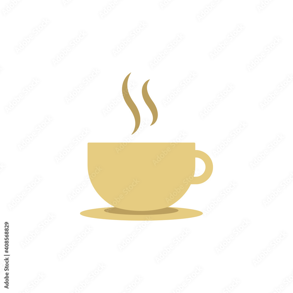 Obraz premium Cup of coffee vector.