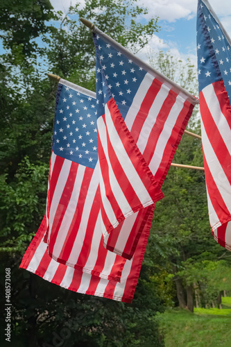 ameriacan flag display