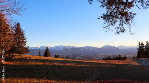 Bergkette Aussicht
