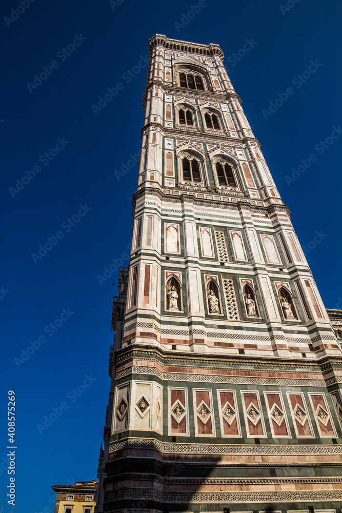 Giotto's Bell Tower in Florence, Italy