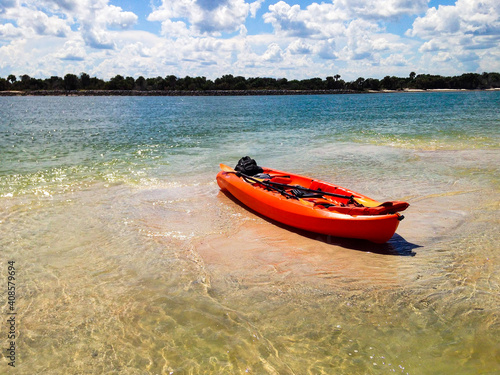 Kayak on the Beach