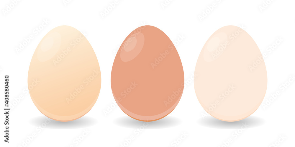 Easter eggs design. Eggs isolated white background Vector illustration Easter eggs design. Eggs isolated white background Vector illustration