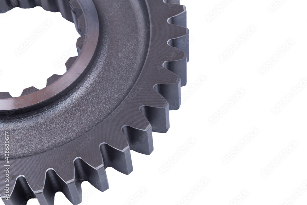 Car gears mechanical transmission isolated on white background Car gears mechanical transmission isolated on white background