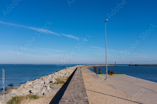 Breakwater at Darlowko