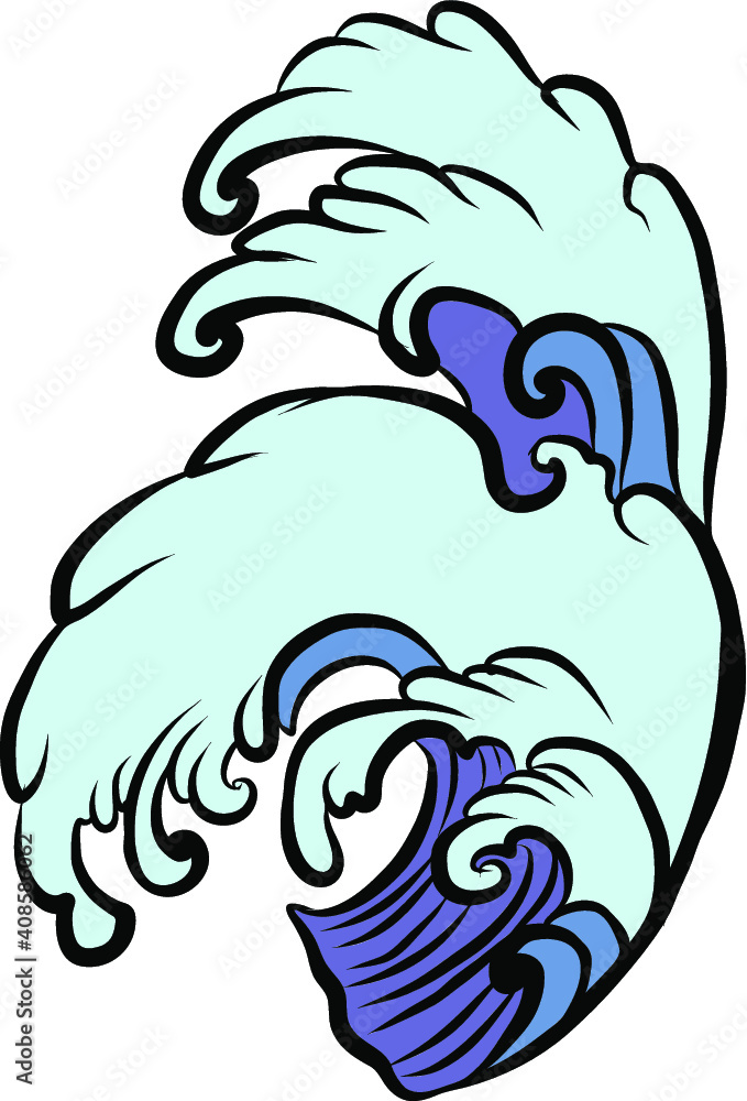 water splash and Japanese ocean for tattoo.Line Thai wave tattoo.Japanese wave vector set and thai style.Outline wave dawn from Line Thai style.Thai water wave isolate on white background. water splash and Japanese ocean for tattoo.Line Thai wave tattoo.Japanese wave vector set and thai style.Outline wave dawn from Line Thai style.Thai water wave isolate on white background.