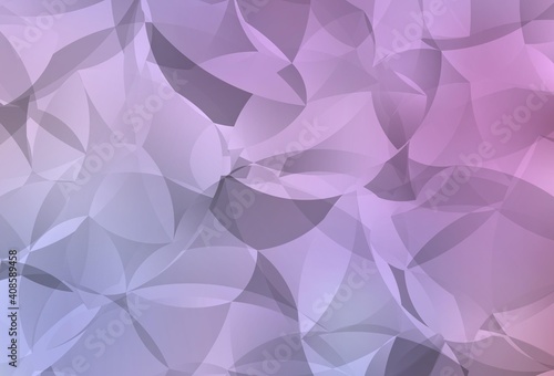 Light Purple, Pink vector abstract mosaic background.
