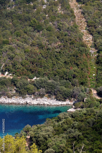 Fototapeta Naklejka Na Ścianę i Meble -  Picturesque bay on island Lastovo, Croatia.