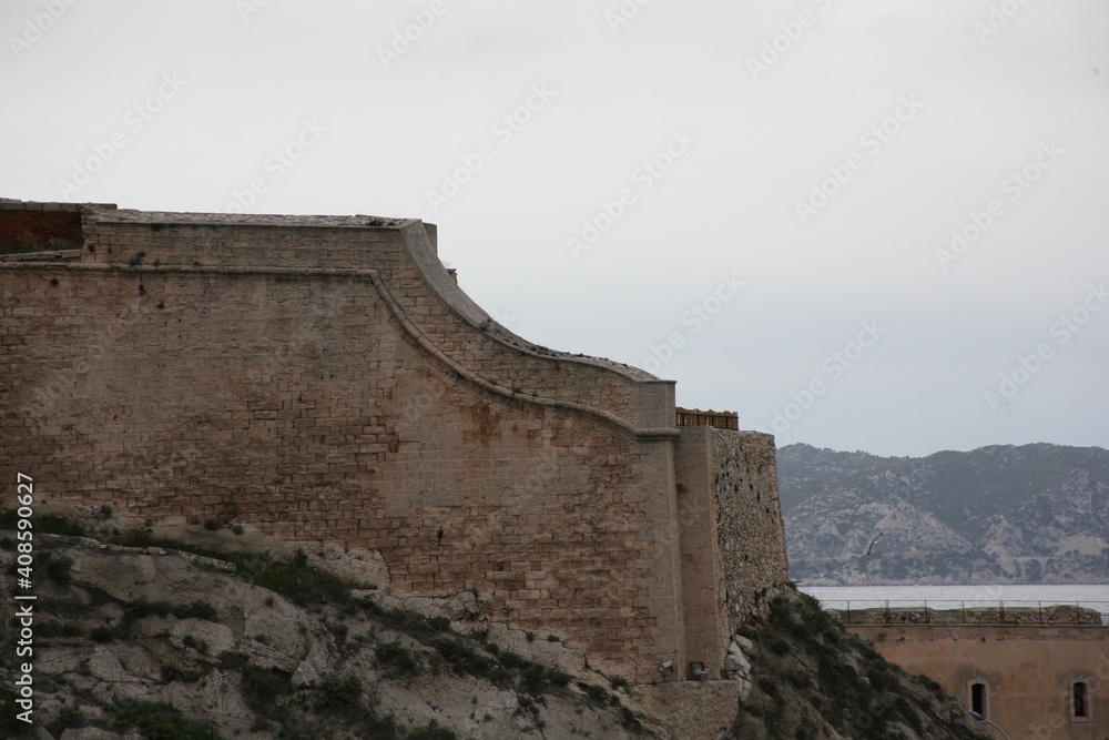 Rempart du Fort Saint-Nicolas