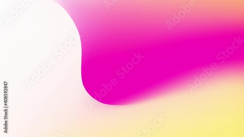 Abstract Gradient Loop. Vivid Colourful Blurry Background.