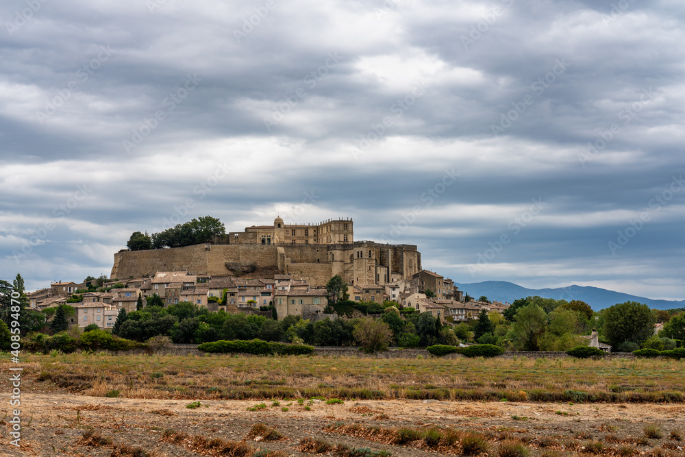 The Grignan Chateau, Department Drome, Rhone-Alpes in France