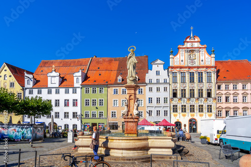 Hauptplatz, Landsberg am Lech, Bayern, Deutschland  photo