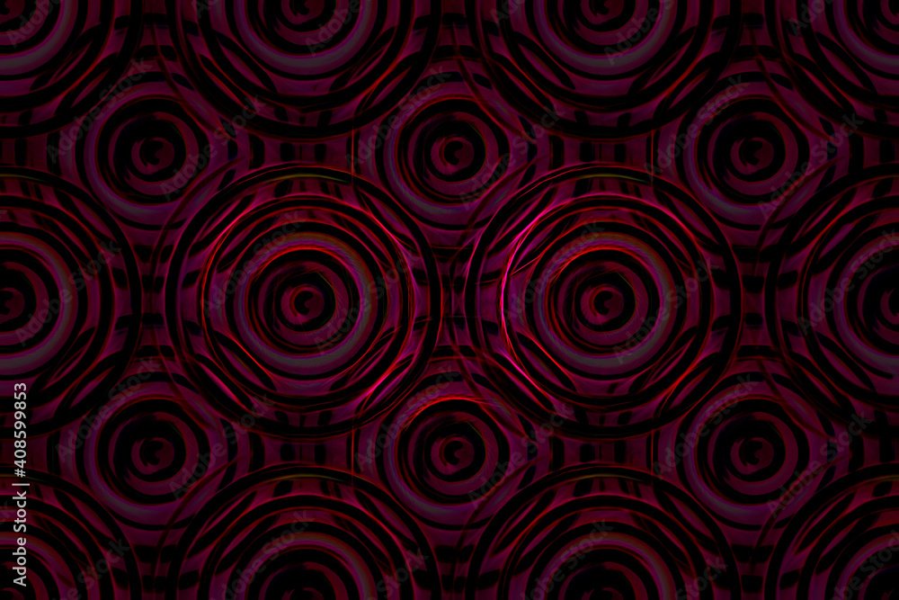 Bright pattern of pink and purple rings. Abstract digital background and texture Bright pattern of pink and purple rings. Abstract digital background and texture