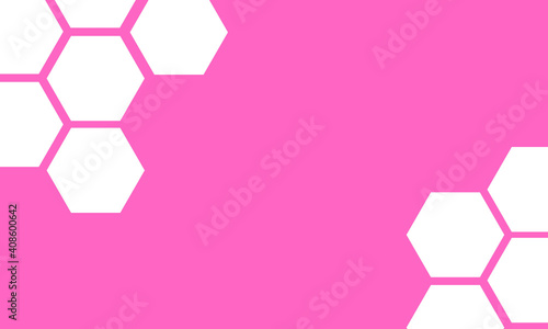 Honeycomb Pink Background