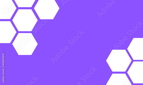Honeycomb Purple Background