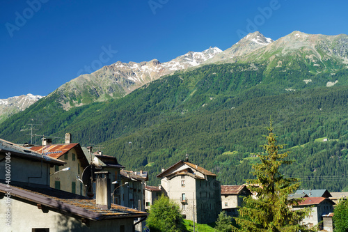 View of Bormio, Valtellina, Italy © Claudio Colombo