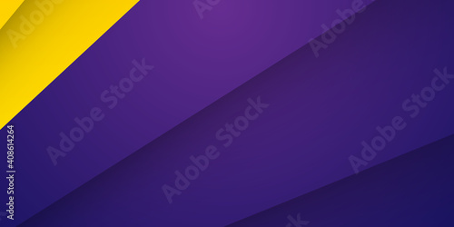 Isolated purple violet and yellow wave, gradient green and violet liquid spots. Abstract 3d brush spats for poster design or flyer background, banner template. Geometric shapes with dynamic colors