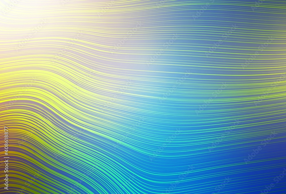 Light Blue, Yellow vector abstract layout. Light Blue, Yellow vector abstract layout.