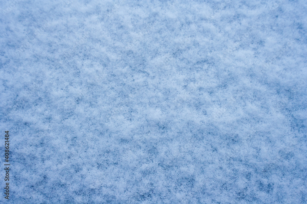 Obraz premium Snow texture. Winter white snow background. Christmas natural surface pattern. 