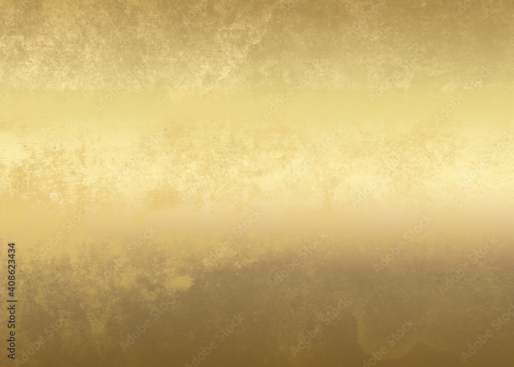 Golden abstract  decorative paper texture  background  for  artwork  - Illustration