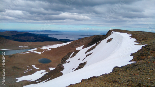 The Wild Nature in trekking 7 days Dientes de Navarino . photo