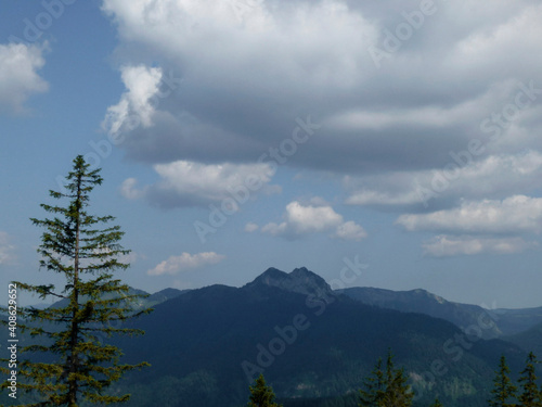 Mountain hiking tour to Schildenstein mountain, Bavaria, Germany © BirgitKorber