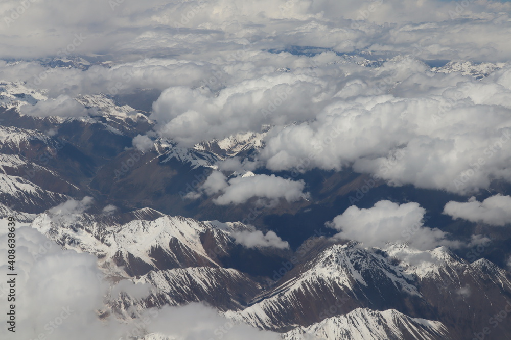 Obraz premium Tibetan landscapes and landmarks - 2019.