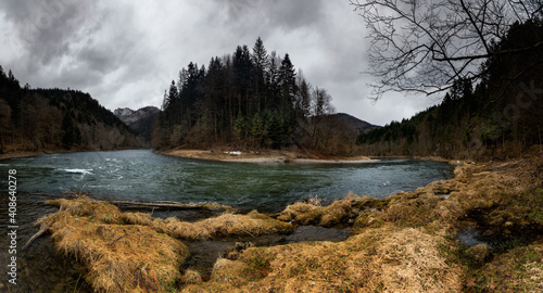 lake in the mountains