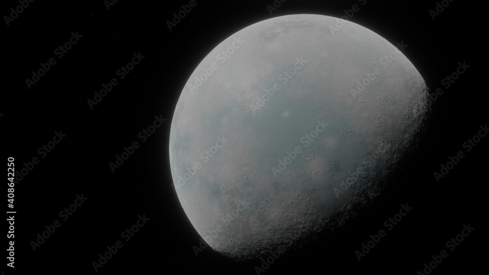 Obraz premium Planets and galaxy, science fiction wallpaper. Beauty of deep space. Billions of galaxy in the universe Cosmic art background 3d render 