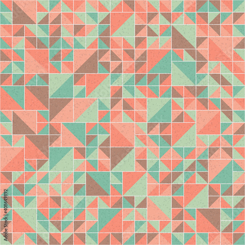 Abstract Geometric Pattern generative computational art illustration